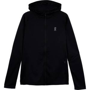 On Дамско яке за бягане On Women's Climate Zip Hoodie Running jacket - Black (128-0489-0114)