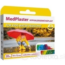 MedPlaster Náplasť detská For Kids Water Resistant 20 ks