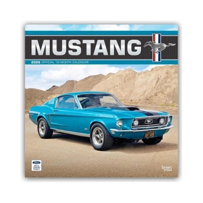 Browntrout Verlags GmbH Mustang - Ford Mustang 2026 - 16-Monatskalender | BrownTrout Publishers Inc