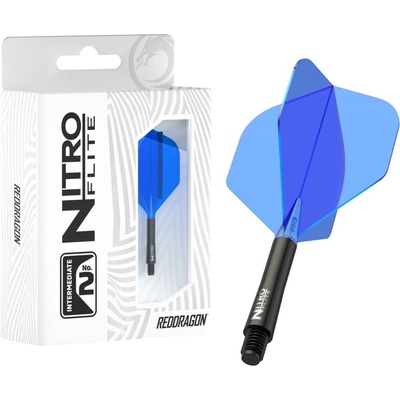 Red Dragon Nitro Flite - No2 - black & blue - midi