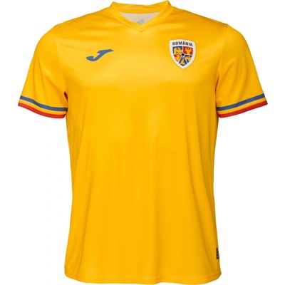 Joma pánsky futbalový dres FED. FUTBOL RUMANÍA REPLICA SHORT SLEEVE T SHIRT žltá tmavo modrá