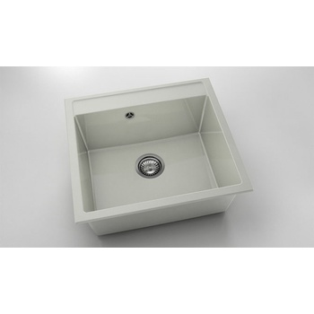 Image 1 of FAT Мивка Vanguard 226, Polymer marble, 02 Полярен гранит, с включен сифон