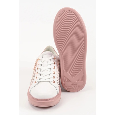 Karl Lagerfeld Kapri маратонки дамски от кожа (KL62577N.01P)