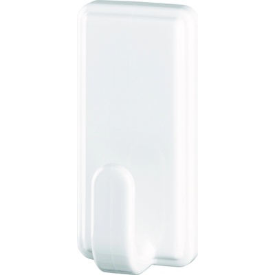 tesa® Powerstrips velké obdélníkové háčky Barva: bílá, Rozměr: 58,3mm x 22,3mm x 28,0mm / 2 háčky + 4 velké proužky