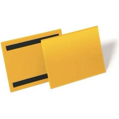 Logistické vrecko, A5, na šírku, DURABLE, žlté