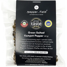 Kampotský Pepř zelený v solném květu Pepperfield 40 g