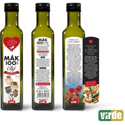 Virde mák 100% olej 0,25 l