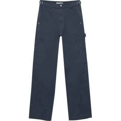 Pull&Bear Панталон синьо, размер 42