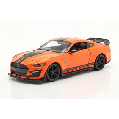 Ford Mustang Shelby GT500 GT 500 Kupé 2020 Maisto Oranžová 1:24