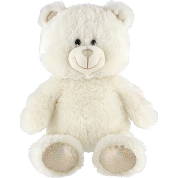 TEDDIES medvedík biely 40 cm