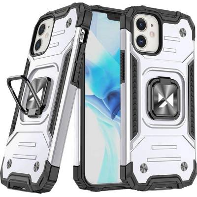 Wozinsky Кейс Wozinsky Ring Armor за iPhone 14, сребрист