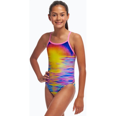 Funkita Детски бански костюм от една част Funkita Single Strap One Piece darkinjung sunset