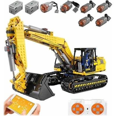 Lebula - Stavebnice dalkově ovládaneho bagru 2169 ks