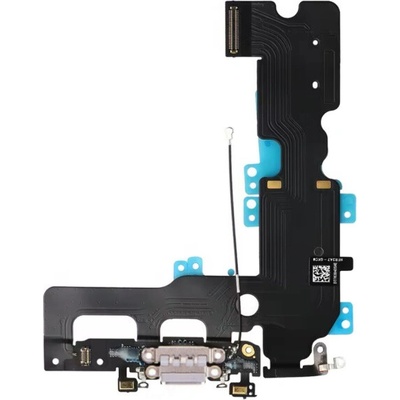 AppleKing napájací a dátový konektor s flex káblom pre Apple iPhone 7 Plus – biely