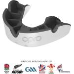 Opro Silver Mouth Guard Juniors - White/Black