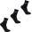 Everlast Мъжки чорапи Everlast Quarter Socks 3 Pack Mens - Black