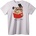 NOONEBRAND Тениска Котка с книга и очила - XL, White
