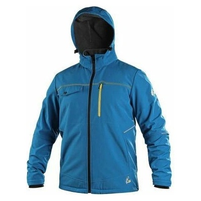 CXS STRETCH bunda pánská softshell středně modrá
