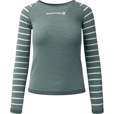 Martini Дамско синтетично термобельо Martini Women's Uwear Shirt Synthetic base layer - Misty Blue / White - размер XL/XXL (114-3759-0213)