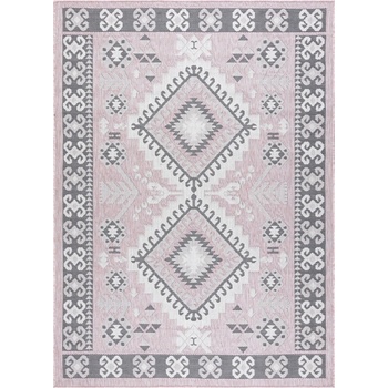 Dywany Łuszczów Sion Sisal Aztec 3007 pink/ecru
