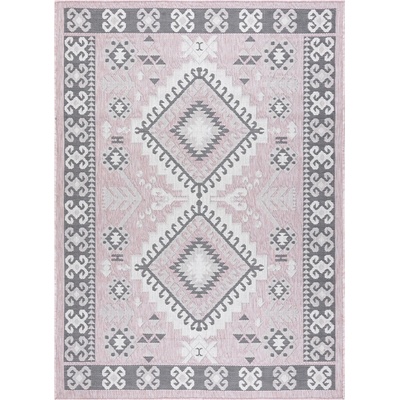 Dywany Łuszczów Sion Sisal Aztec 3007 pink/ecru