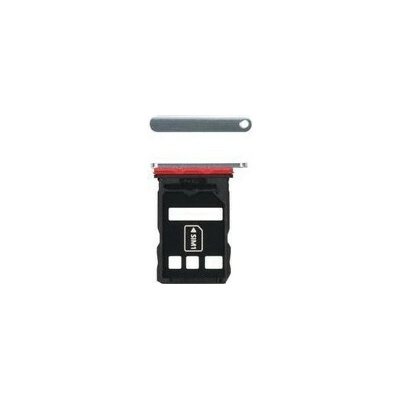 Huawei P40 / P40 Pro SIM tray stříbrný, držák, šuplík 51661QTP / 51661RDT