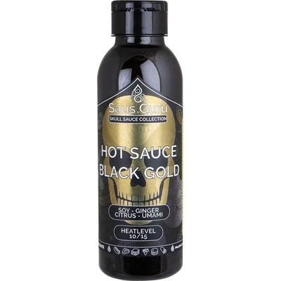 Saus.Guru BBQ grilovací omáčka Black Gold HOT 500 ml