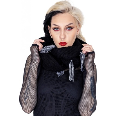 Heartless Hexed šál POI1534 čierna