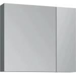 ASIR GROUP Огледален шкаф за баня 75 см с LED осветление Asir Nuvola 80 v2 антрацит (785PNC1139)
