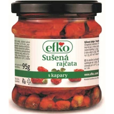 Efko Sušená rajčata s kapary 175 g