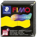 FIMO Пластелин, 57 g, запалим, FIMO "Professional", жълт 8040-100 (8040-100)