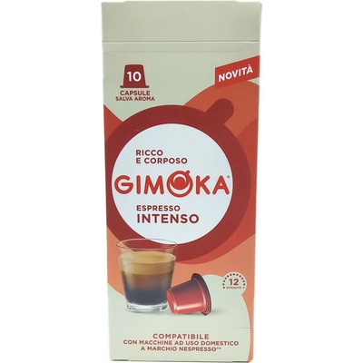 Gimoka Intenso kapsule Nespresso 10 ks