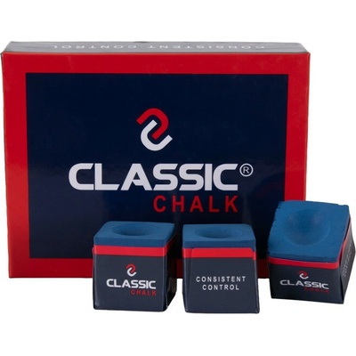 Classic kulečníková křída modrá 1ks – Sleviste.cz