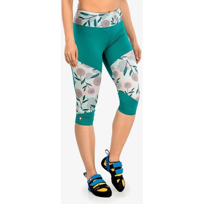Ocún legíny Rhea 3/4 leggings zelená