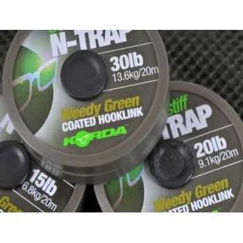 Korda šnúra N-Trap Semi Stiff green 20lb 20m