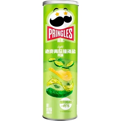 Pringles Asia bramborové chipsy s příchutí kopru nakládaných okurek a mořské soli 110 g