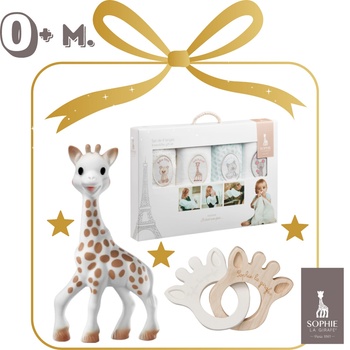 Image 1 of Подаръчка кутия от 3 ТОП ПРОДУКТА Софи Жирафчето за 0+ месеца (s850724+s616400+s220200)