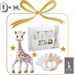  Подаръчка кутия от 3 ТОП ПРОДУКТА Софи Жирафчето за 0+ месеца (s850724+s616400+s220200)