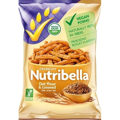 Nutribella Snack s ľanovými semienkami 70 g
