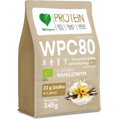 BeOrganic WPC 80 Pure BIO 345 g