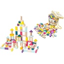 Ostatní stavebnice Cubika Sada dřevěných kostek 50 ks