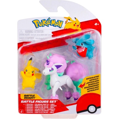Jazwares Pokemon Battle 3 Pack (pkw4097)