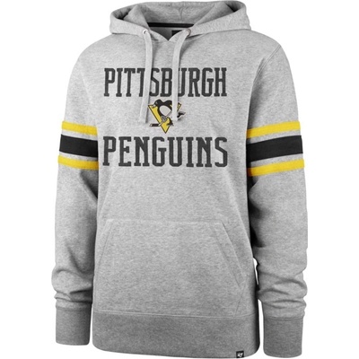 47 Brand mikina Pittsburgh Penguins Double Block ’47 Sleeve Stripe Hood