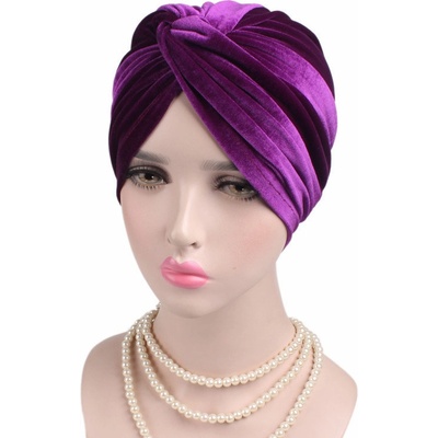 turban fialový