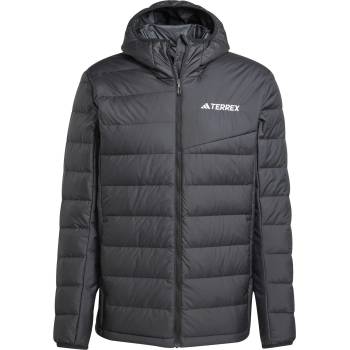 adidas Яке Adidas Men's Terrex Multi Light CLIMAWARM Hooded Down Jacket - Black