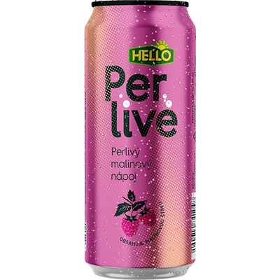 HELLO Perlivé malina 12 x 330 ml