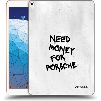 Picasee silikónový prehľadný obal pre Apple iPad Air 10.5 2019 3.gen White Dollar