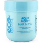 Ecoforia Маска за суха и изтощена коса ecoforia aqua moist hair mask 200мл (4745010333033)
