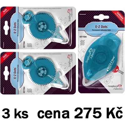 Scrapbook Adhesives Roller permanentní lepidlo kapky 8 mm x 13 m
