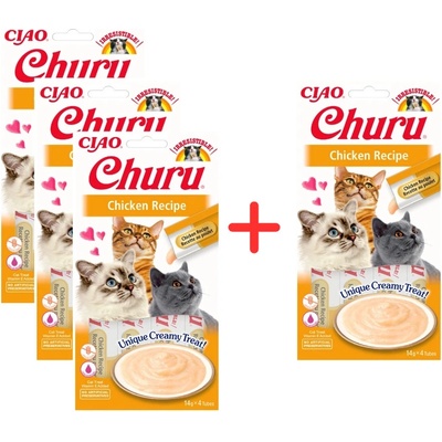 Churu Cat Chicken 4 x 14 g – Zboží Mobilmania